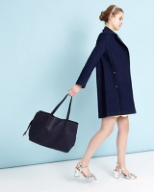 Savida Denim Trench