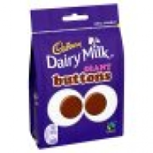 Cadbury Dairy Milk Giant Buttons 119G 1.50 €