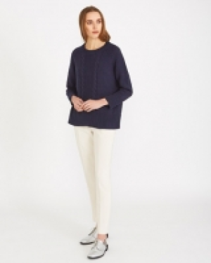 Carolyn Donnelly The Edit Aran Jumper