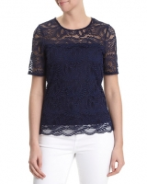 Short Sleeve Lace Top