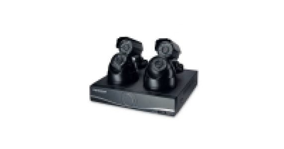 4-Camera HD CCTV Kit