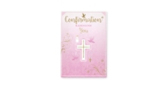 Holy Cross Charity Confirmation Card