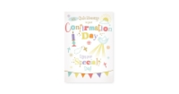 Colourful Charity Confirmation Card