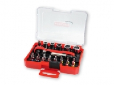 POWERFIX® Bit & Socket Set with Twin-Head Ratchet 9.99 €