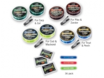 CRIVIT® Anglers Glow Sticks/ Fishing Line Set