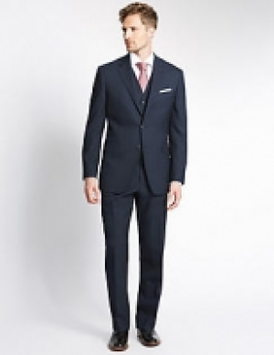 Navy Regular Fit 3 Piece Suit 357.00 €