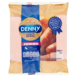 Denny Gold Medal Jumbo Sausages 8 Pack 2.50 €