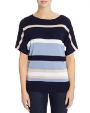 Stripe Batwing Jumper