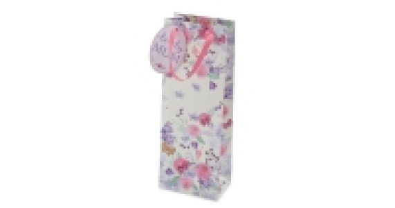 Penny Pots Lilac Floral Bag