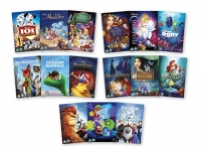 Disney DVDs 8.99 €