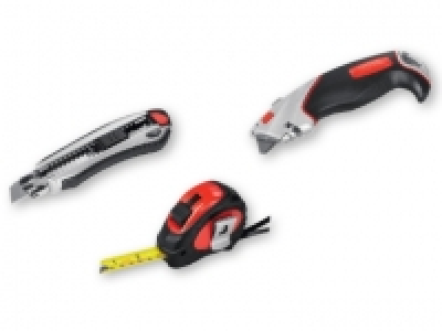 POWERFIX® Box Cutter/Measuring Tape
