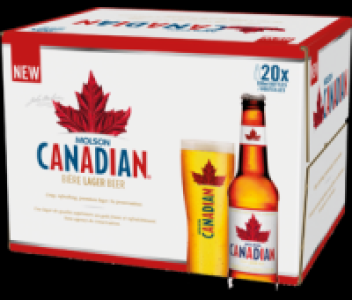 Molson Canadian 20 x 330ml 16.00 €