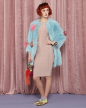 Joanne Hynes Jungle Expedition Shearling Coat