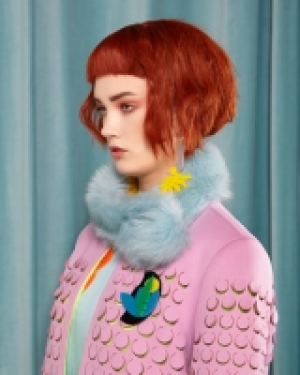 Joanne Hynes Shearling In Bloom Scarf 75.00&nbsp;&euro;
