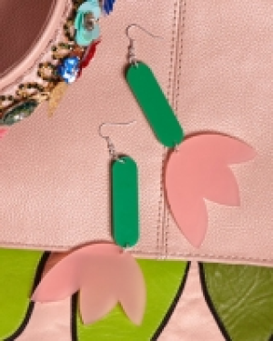 Joanne Hynes Pink Rousseau Earrings