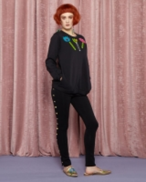 Joanne Hynes Button And Loop Trousers