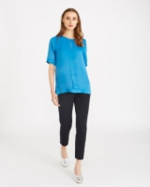 Carolyn Donnelly Eclectic Pleat Detail Top