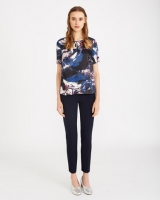 Dunnes Stores  Carolyn Donnelly The Edit Marble Print Top