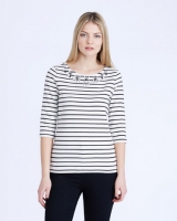 Dunnes Stores  Gallery Jewelled Stripe Top