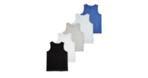 Lily & Dan Boys Vests 5-Pack