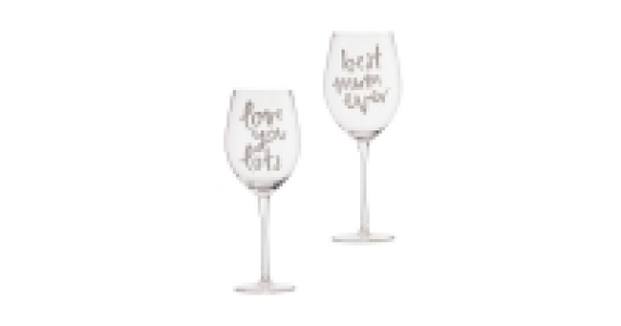 Love You Lots Wine Glass 2-Pack