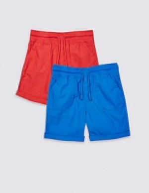 2 Pack Pure Cotton Shorts (3 Months - 5 Years) 13.50 €