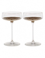 Marks and Spencer  Bellagio 2 Pack Champagne Saucer