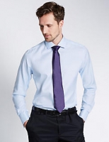 Marks and Spencer  Pure Cotton Non-Iron Tailored Fit Shirt