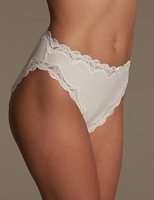Marks and Spencer  Cut-Out Lace High Leg Knickers