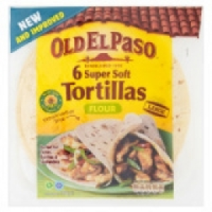 Old El Paso Large Super Soft Flour Tortillas