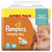 EuroSpar Pampers Simply Dry Nappy Range
