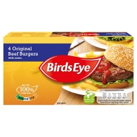 SuperValu  Birds Eye Beef Burgers 4 Pack