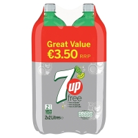SuperValu  7Up Free Twin Pack 3.50
