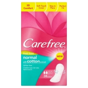 Carefree Cotton Extract Breathable Pantyliners