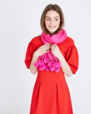 Savida Pom Pom Scarf