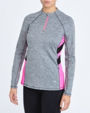 Mesh Insert Half Zip Top 25.00&nbsp;&euro;