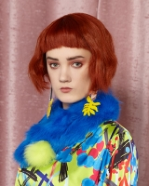 Joanne Hynes Shearling In Bloom Scarf 75.00&nbsp;&euro;