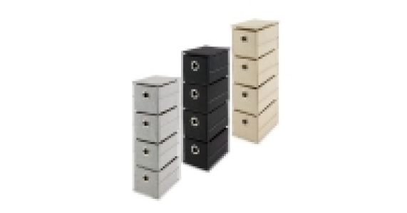 Aldi  4 Drawer Storage Unit