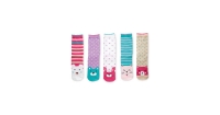 Aldi  Animals Childrens Socks 5-Pack