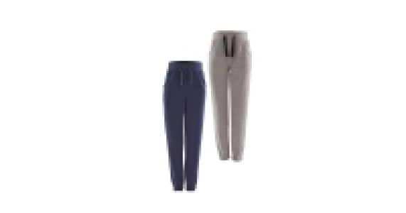Boys Slim Fit Joggers-2 Pack