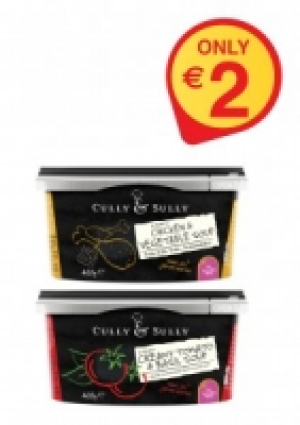 CULLY < SULLY SOUP RANGE 400G ONLY 2