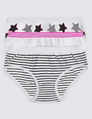 3 Pack Seamfree Bikini Knickers (6-16 Years) 12.00 €