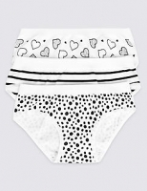 3 Pack Seamfree Bikini Knickers (6-16 Years) 12.00 €