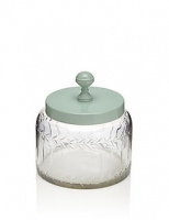 Marks and Spencer  Vintage Glass Small Jar