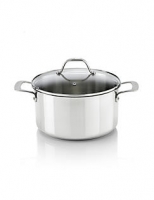 Marks and Spencer  24cm Stainless Steel Stockpot
