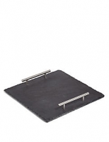 Marks and Spencer  Slate Square Platter with Handles