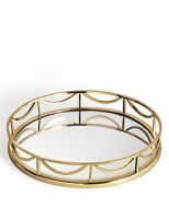 Marks and Spencer  Decorative Round Mirror Tray