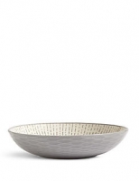 Marks and Spencer  Shallow Texture & Pad Print Bowl