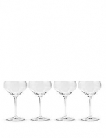 Marks and Spencer  4 Pack Maxim Champagne Saucers