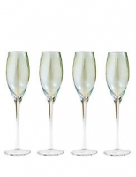 Marks and Spencer  4 Pack Ophelia Champagne Flutes
